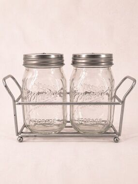 Farmhouse Coastal Rustic Cabin Shaker Organizer Set Rack Table Decor Kitchen